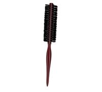 Brrnoo Brosse à Cheveux Ronde, Rouleau Volumateur en Bois ABS Non Statique avec Distribution D'huile, Poignée Ergonomique pour Coiffer et Démêler Types