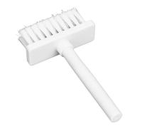 Brrnoo Brosse à Clavier Double tête 5 en 1 kit de Nettoyage 3 rangées à Structure séparée pour écouteurs téléphones Mobiles Ordinateurs tablettes Blanc