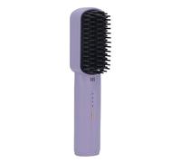 Brrnoo Brosse à Lisser les Cheveux 2500 MAh, Peigne à Lisser Portable à Chauffage Rapide avec Après-shampooing intégré et 3 Vitesses de Température Réglables, pour Femme (PURPLE)
