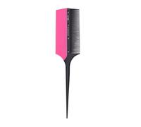 BRRNOO Brosse à Teinture pour Cheveux 2 en 1, Peigne avec Grattoir en Silicone et Poignée en ABS pour la Coloration des Cheveux, Coiffure Professionnelle à (Brosse de teinture capillaire résistante