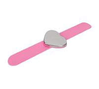 Brrnoo Brotte de Poignet de Slap Magnétique, Bracelet de Maquillage en Silicone Bracelet de Coeur Bague de Coeur, Outil de beauté Flexible Léger avec Conception de Bande pour Mélanger