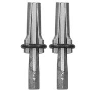 BRRNOO Cales de Fendage de Roche, Cale de Fendage Robuste Largement Appliquée 2 Pièces 14 Mm Séparant Manuellement les Pierres, les Roches, le Granit, le Marbre et le Béton
