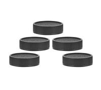 BRRNOO Capuchon d'objectif, Cache d'objectif 'Appareil Photo avec 5 Pièces en Plastique pour Appareil Photo M42