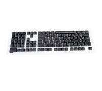 BRRNOO Capuchons de Touches pour Clavier Espagnol, 108 Touches Compatibles avec Les Claviers Mécaniques, Conception Minimaliste pour Une Expérience de Frappe Améliorée (Black)