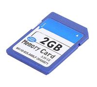 BRRNOO Carte Mémoire Haute Vitesse, Belle Apparence avec Vitesse de Lecture 80 M/S, D'écriture 20 M/S, pour Appareil Photo MP3 MP4 SLR, Machine de Jeu, Haut-Parleur de Carte (2G)