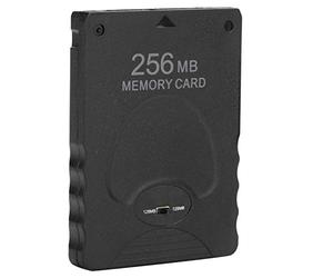 Brrnoo Carte Mémoire Portable de 256 Mo pour un Accessoire d'économie de Données de Jeu à Grande Vitesse Compatible avec (BLACK)