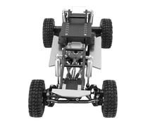 BRRNOO Châssis en Fibre de Carbone pour 18 1 18 RC Crawler, Léger (Argent