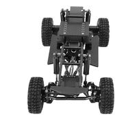 BRRNOO Châssis en Fibre de Carbone pour 18 1 18 RC Crawler, Léger (Black)