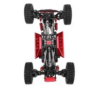 BRRNOO Châssis en Fibre de Carbone pour 18 1 18 RC Crawler, Léger (Noir