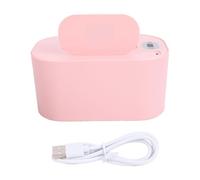 Brrnoo Chauffe-Lingettes pour bébé, Distributeur de Lingettes, Grande capacité (80), Portable USB, Isolation et Chauffage Excellents pour les Voyages