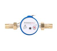 Brrnoo Compteur d'eau, Mètre à Eau Compteur à Unique Table de Mesure Sèche, d', ', ' Froide, pour Le Jardin et Usage Domestique