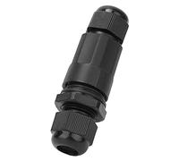 BRRNOO Connecteurs de Fils électriques, Connecteurs IP68, Prise de Courant, étanche IP68, Fiches et Prises Mâles et Femelles Portables, Fils et Câbles LED (Quatre cœurs)