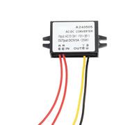 Brrnoo Convertisseur d'alimentation AC 12 V 24 V vers DC 5 V, Module Abaisseur AC DC, Module Adaptateur d'alimentation IP67 pour écran de Voiture, Caméra de Surveillance, Ventilateur (5A)