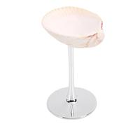 Brrnoo Coquillage Goblet Shell Wine Cup Shell Cocktail Cup Naturel Non Teint Couleur Unique Texture Luxe Tabletop Décor avec Motif Distinct (WHITE)