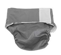 Brrnoo Couche-Culotte Adulte réutilisable Couche-Culotte Adulte en Tissu, Couche de Couverture Couche Souple Ajustable Lavable réutilisable à séchage Rapide pour Personne handicapée (L)