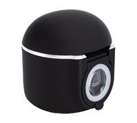 Brrnoo Coupe-Ongles électrique 3 Vitesses, 2 Têtes de Coupe, Rechargeable, Automatique, avec Loupe et Lumière LED. Lime à Ongles pour Adultes et seniors. (avec loupe noire)