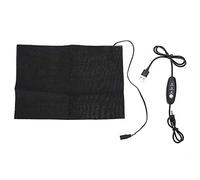 Brrnoo Coussin Chauffant, Tapis de Chauffage du Ventre de Taille Coussin Chauffant de Tissu de Charge USB électrique avec contrôle de température à 3 Niveaux pour Le réchauffement de Winte