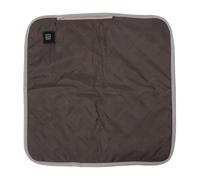 Brrnoo Coussin Chauffant USB en Graphène, Grand Coussin de Chaise Chauffant en Tissu Doux avec Chaleur Rapide pour Chaise de Bureau, Lit, canapé, Camping, Soulagement de la Douleur (Café)