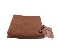 BRRNOO Coussin de Siège Chauffant électrique, Sièges de Stade Pliables, Coussins Chauffants, Dossier, Camping, Pêche (Kaki)