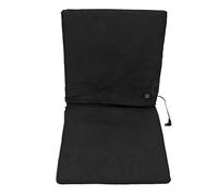 BRRNOO Coussin de Siège Chauffant électrique, Sièges de Stade Pliables, Coussins Chauffants, Dossier, Camping, Pêche (BLACK)