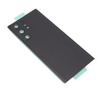 BRRNOO Couvercle Arrière en Verre de Remplacement pour Boîtier de Batterie S22 Ultra 5G, avec Outils Inclus pour Une Installation Facile (Black)