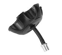 Brrnoo Couvercle du Réservoir de Carburant, avec Vanne d'éventail Tuyau de Tuyau de Tuy (Silver)