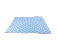 Brrnoo Couverture de Pique-Nique Extra Large, Imperméable, Pliable, Double Face, Imperméable, Facile à Nettoyer, pour Le Camping, la Plage, la Pelouse, la Famille, L'extérieur (Blue)