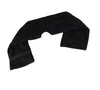 BRRNOO Couvre-yeux lesté et Confortable pour Dormir la Nuit, Bloquant la Lumière au Bureau et en Voyage (BLACK)