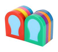 BRRNOO Craie pour Filles Lavable, Teinture à la Craie, Teinture Vive, 8 Couleurs pour le Nouvel an, Anniversaire, Cosplay, Bricolage