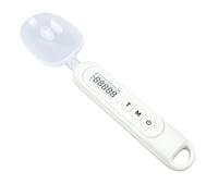 Brrnoo Cuillère à Mesurer électronique Mini Cuillère à Grammes échelle à Mesurer Numérique 500g 0,1g LCD 7 Unités 2 Têtes de Détachables pour café Assaisonnements thé (GREEN)