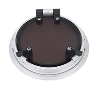 Brrnoo de Yacht de 9 Pouces en Aluminium de qualité Marine avec Ouverture vers l'intérieur, Idéal pour Les Bateaux, Les Yachts et Les Camping-Cars, doté d'un Verre Transparent