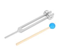 Brrnoo Diapason, 111Hz Méditation en Aluminium Acupoint Massage Yoga Tuning Fork Set avec Marteau et Sac de Rangement(#2)