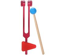 Brrnoo Diapason, 194.18 Diapason de thérapie de guérison sonore avec Marteau Diapason en Alliage d'aluminium pour Un Instrument de Musique de guérison Parfaite et Un Diapason Anti-Stress