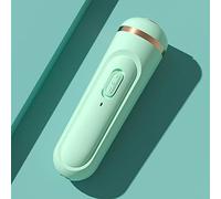 BRRNOO Dissolvant électrique de Callosités des Pieds, 3 Têtes de Meulage en Alliage 2 Vitesses 6500 Tr/min 5800 Tr/min Type C Batterie Rechargeable 2200 MAh, avec Conception (GREEN)