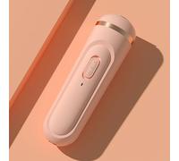 BRRNOO Dissolvant électrique de Callosités des Pieds, 3 Têtes de Meulage en Alliage 2 Vitesses 6500 Tr/min 5800 Tr/min Type C Batterie Rechargeable 2200 MAh, avec Conception (PINK)