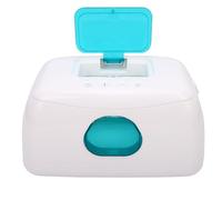 Brrnoo Distributeur Chauffe-Lingettes pour bébé avec Fenêtre de Visualisation alimenté par USB pour une capacité de 120 Lingettes Distributeur de Chauffage Portable pour Chambre