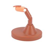 Brrnoo Doigt de Pratique des Ongles en Acrylique, 3 Doigts avec Pointes D'ongles de Base pour Débutants, Entraînement, Joint Marron, Ensemble de Doigts du Milieu