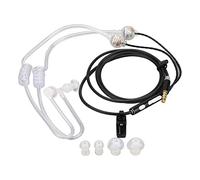 Brrnoo Écouteurs à Tube 'd'air, Réduction du Bruit, Casque Binaural Portable, 3,5 Mm, Rayonnement Ergonomique, pour Ordinateur Portable et Tablette