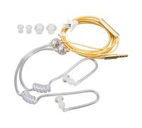 Brrnoo Écouteurs filaires 3,5 mm à réduction de Bruit Passive - Design Ergonomique Intra-auriculaire pour Confort Optimal Lors des Longues Sessions d'écoute Musicale ou Gaming