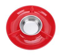 BRRNOO Ensemble de Marmite à Fondue au Chocolat électrique avec 10 Fourchettes 2 Vitesses 25W Petit Pot de Fête Cadeau de Mariage Date (Prise UE 220V)