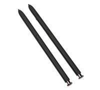 BRRNOO Ensemble de Stylets pour S22 S22 Ultra 5G, Comprend 2 Stylos, 5 Pointes, Broche d'éjection, Brosse, Pince à épiler et Plastique (Black)