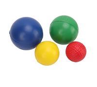 Brrnoo Entraîneur de Force d'adhérence, Boules de Stress pour les Adultes Muscle Serrer l'œuf 4pcs Exercice à Main Ball Piano Trainage du Doigt Grip Renforcement des Boules de Stress pour les