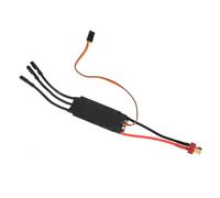BRRNOO ESC sans Balais, Moteur d'avion RC, Contrôleur de Moteur sans Balais, Drone RC, Hélicoptère, Pièces FPV, Accessoires, Contrôleur de Vitesse 40 A, ESC pour Hélicoptère (Black)