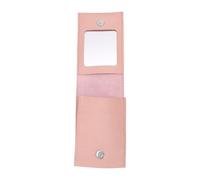 Brrnoo Étui à Rouge à Lèvres, Pochette Pliable Portable avec Fermeture à Bouton Pression et Miroir pour Rouge à Lèvres for Voyage Trajets Quotidiens Bureau Aventure en Plein Air