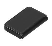 Brrnoo Étui de Cartes de Visite, Cartes Crédit Nom du Transporteur Portefeuille Portefeuille Visite en Cuir Porte-Cartes Commerce avec Boucle Magnétique pour Hommes et Femmes, 4.1x2.6x0.8in (001#)