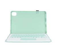 Brrnoo Étui pour Clavier Mince pour Mi Pad 5 5 Pro, Léger et Détachable avec pavé Tactile et Support Multi-Angle foncé (Vert Clair)
