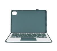 Brrnoo Étui pour Clavier Mince pour Mi Pad 5 5 Pro, Léger et Détachable avec pavé Tactile et Support Multi-Angle foncé (Vert foncé)