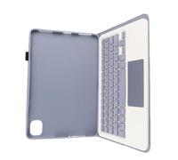 Brrnoo Étui pour Clavier Mince pour Mi Pad 5 5 Pro, Léger et Détachable avec pavé Tactile et Support Multi-Angle foncé (Violet)