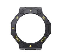 BRRNOO Étui pour Montre Intelligente T Rex 3 Pro, Housse de, Coque en PC Légère, Bords Absorbant Les Chocs, Ouvertures Exactes pour Les Boutons, Les Capteurs, avec Finition Mate, (Jaune)