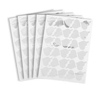BRRNOO Extension des Cils à Colle Coussin Greffage de Colle Autocollant Glue Glue 5 Feuilles Durables pour un Usage Personnel du Salon avec un Matériau